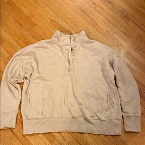 Aerie L Cream Sweater